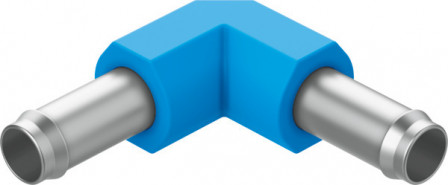 L-PK-2 Coude union cannelé