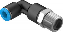 QSLL-3/8-8 Raccord coudé long