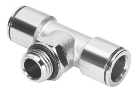 NPQM-T-G14-Q10-P10 Raccord enfichable en T