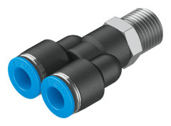 QSY-1/4-8 Raccord banjo Y