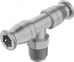 CRQST-1/4-8 Raccord enfichable en T