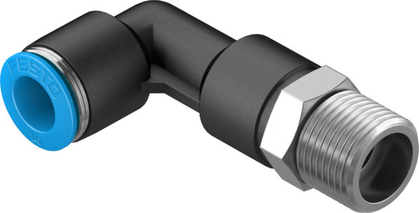 QSLL-3/8-10 Raccord coudé long