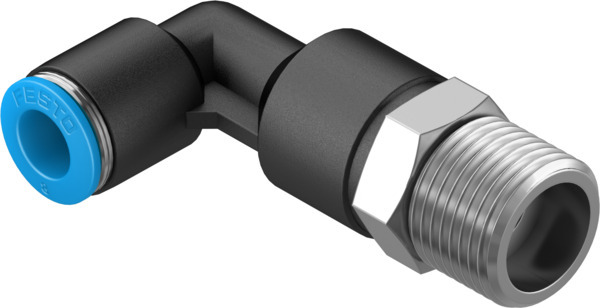 QSLL-3/8-8 Raccord coudé long