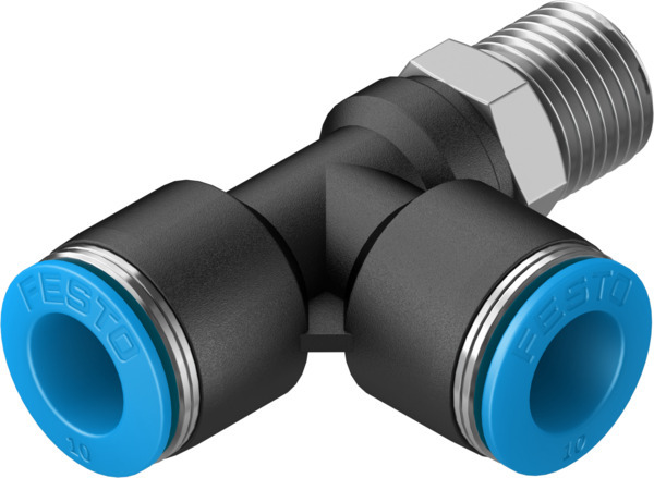 QSTL-1/4-10 Raccord enfichable en T
