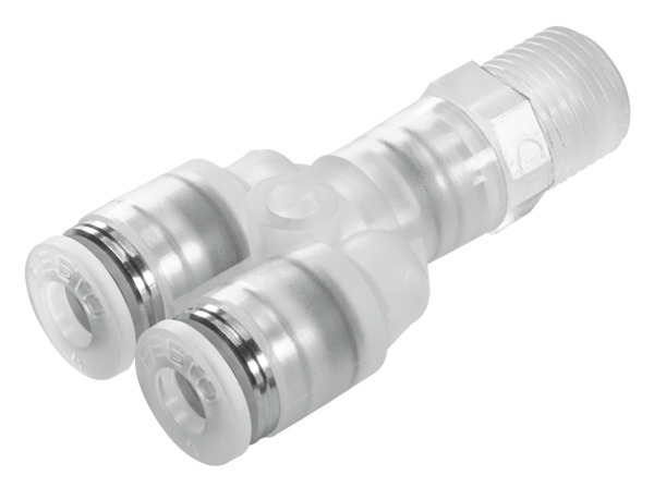 NPQP-Y-R38-Q10-FD-P10 Raccord banjo Y