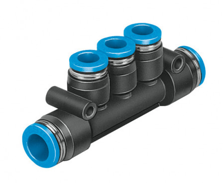 QST3-10-8 Raccord banjo multiple