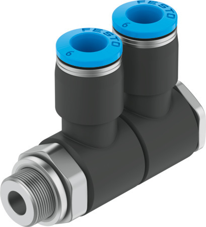 QSLV2-G1/8-6 Raccord banjo multiple