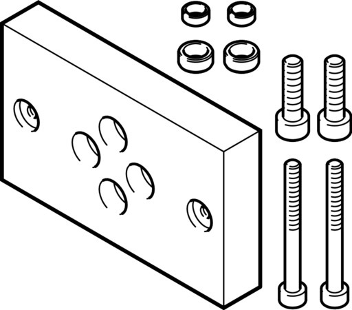 DHAA-D-E8-35-Q11-8 Kit d'adaptation