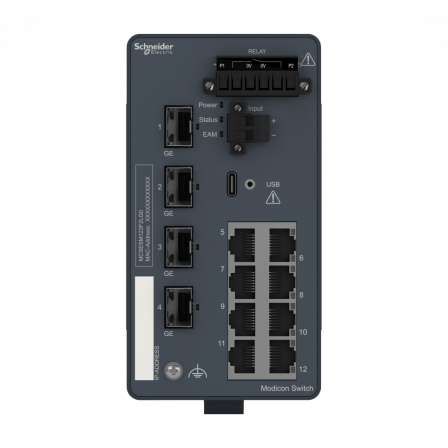 Modicon Switch ESM 8TX & 4SFP