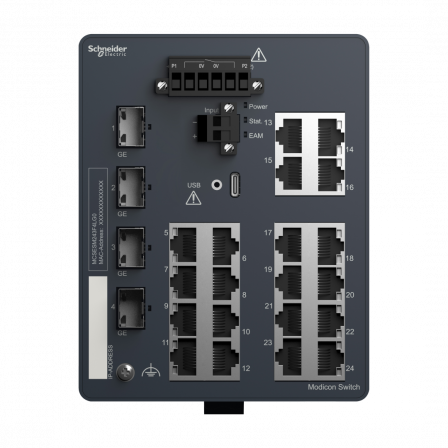 Managed Switch 20TX/4GE-SFP