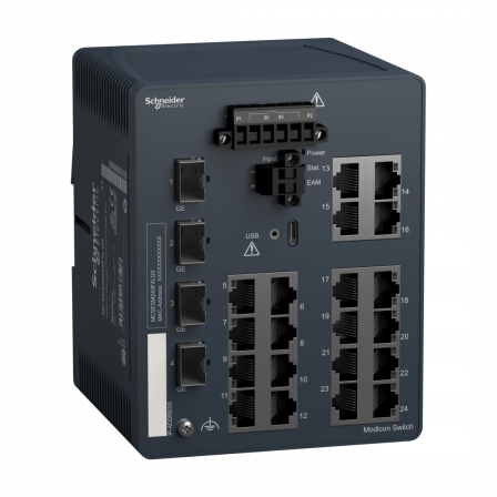 Managed Switch 20TX/4GE-SFP