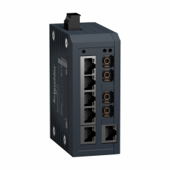 Modicon  Switch - 6TX/2FX-MM