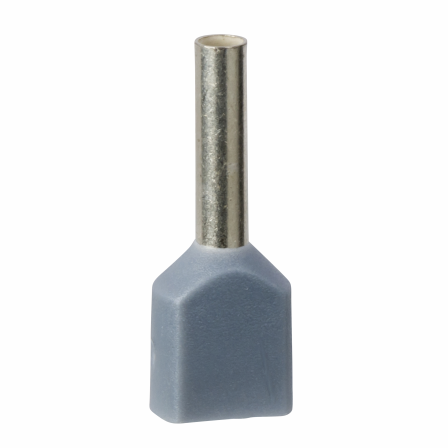 Embout D moyen 0,75mm² grisDIN