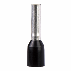 Embout court 1,5mm² noir DIN