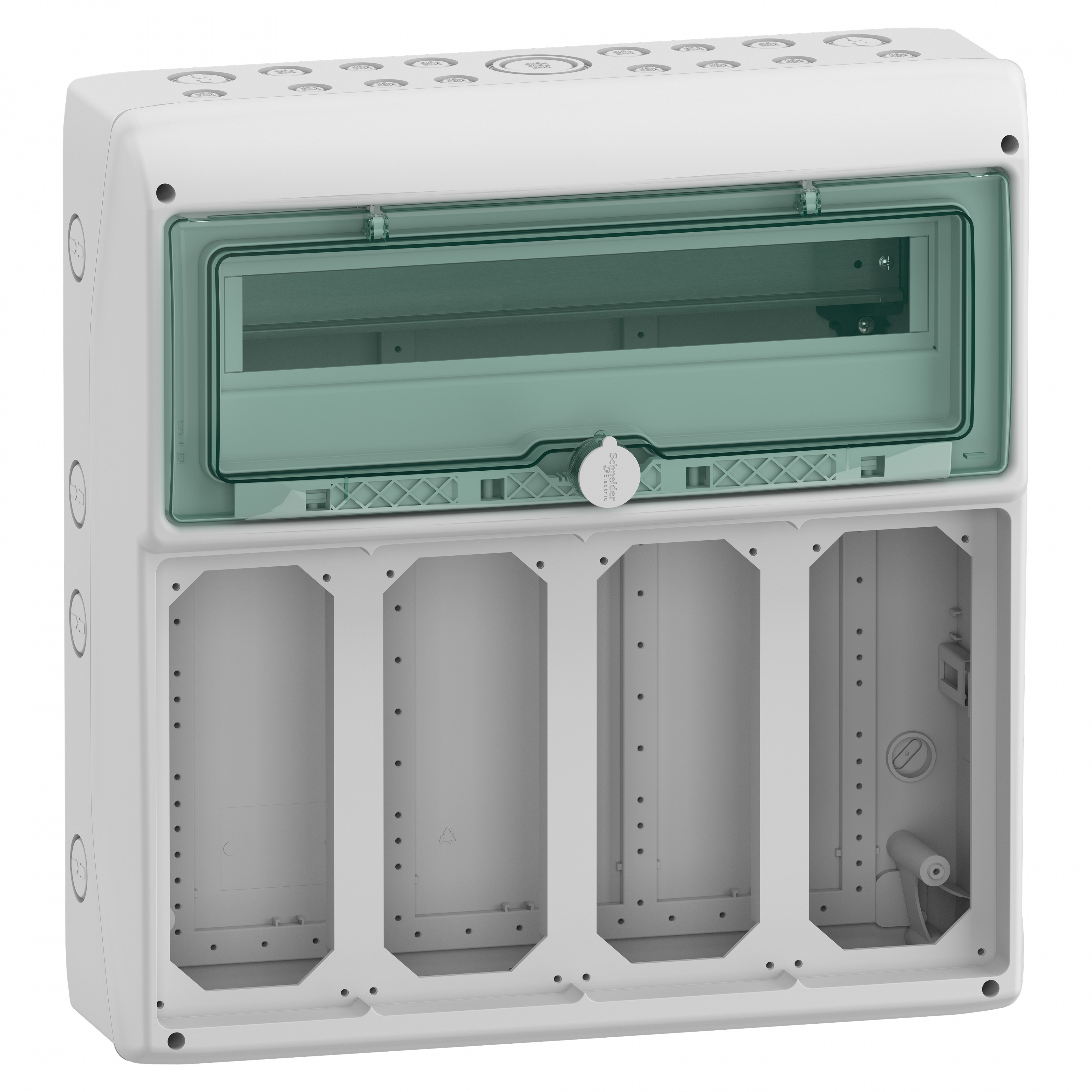 Mureva coffret prise 19M 4 Ouv