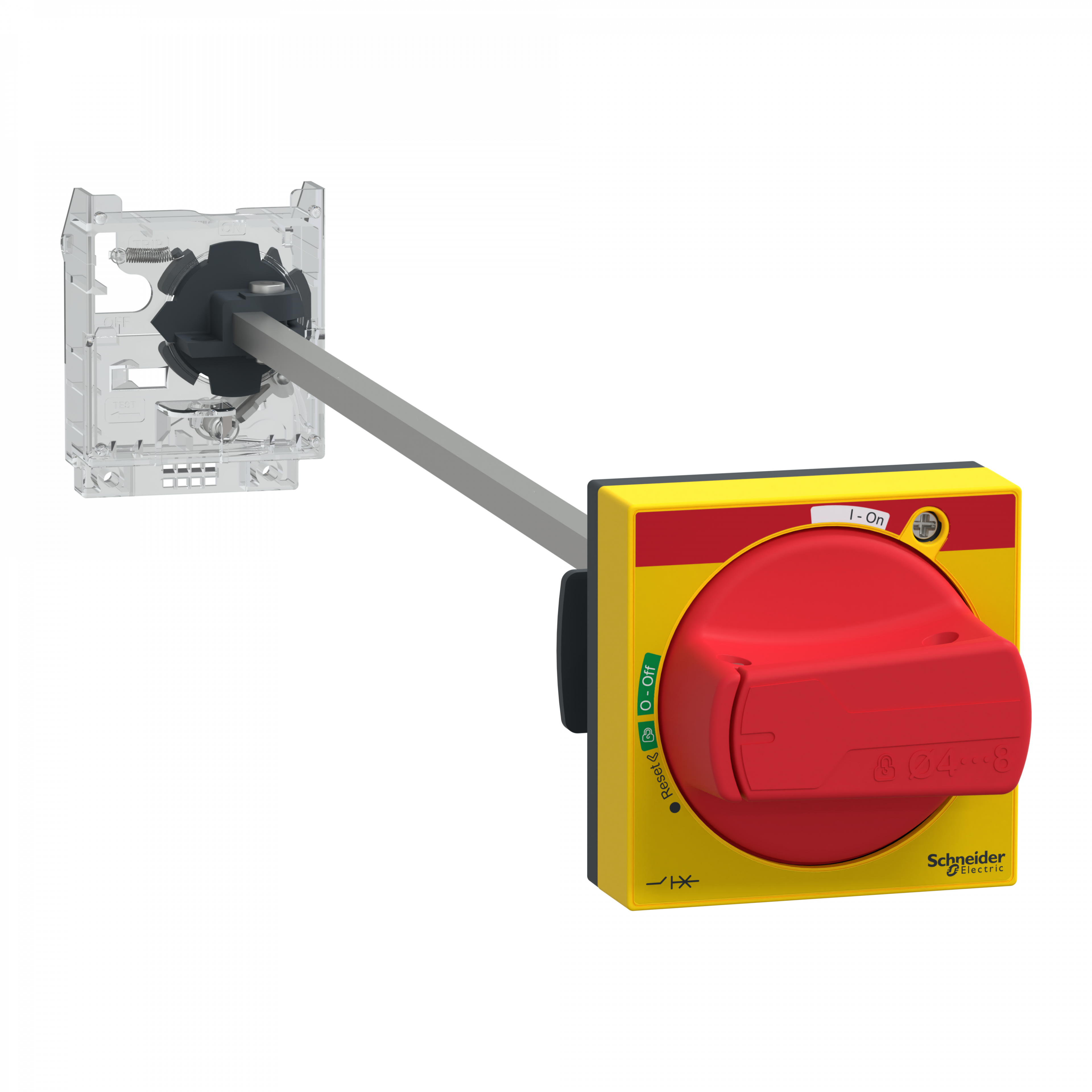 KIT POIGNEE GV2 RED IP65