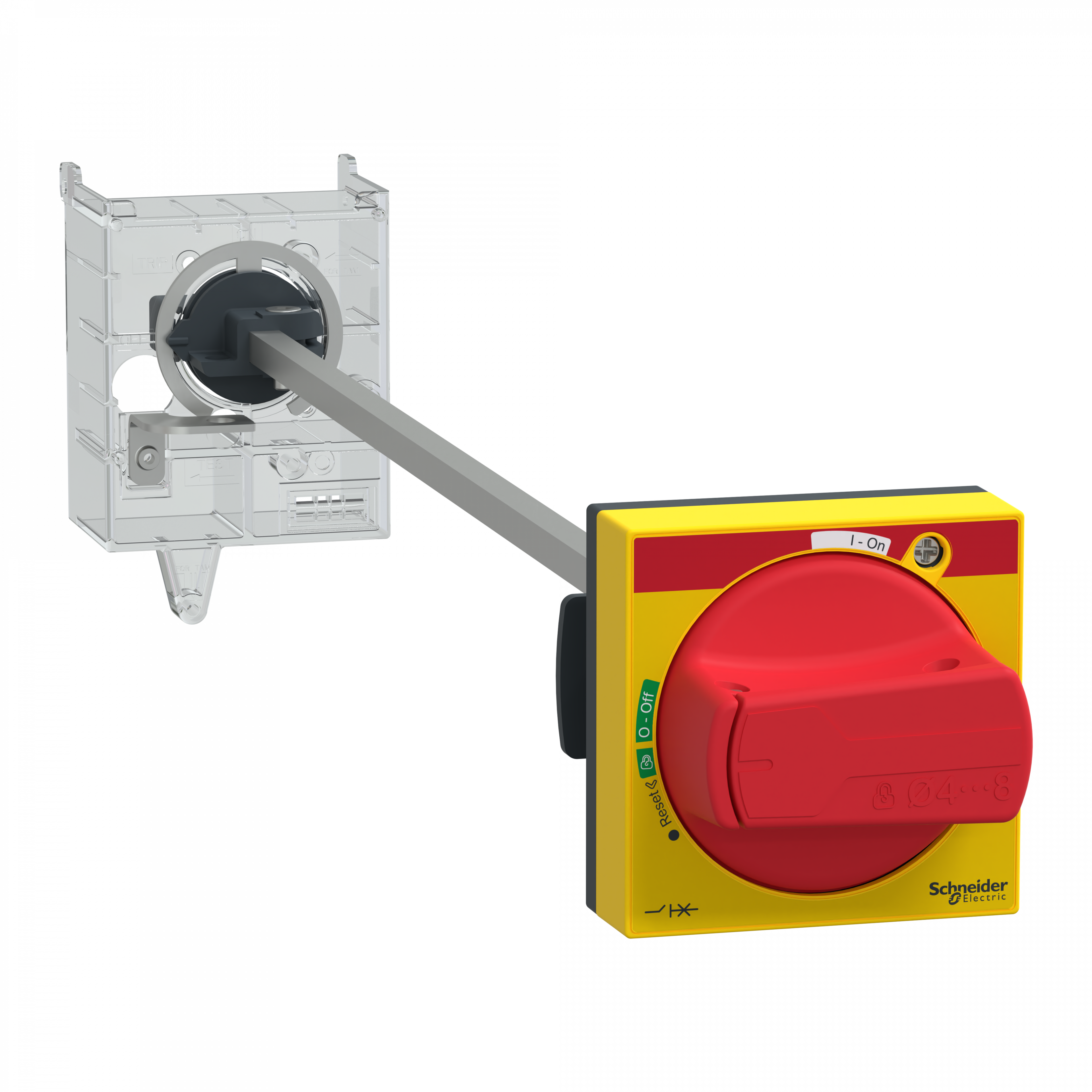 KIT POIGNEE GV3 RED IP65