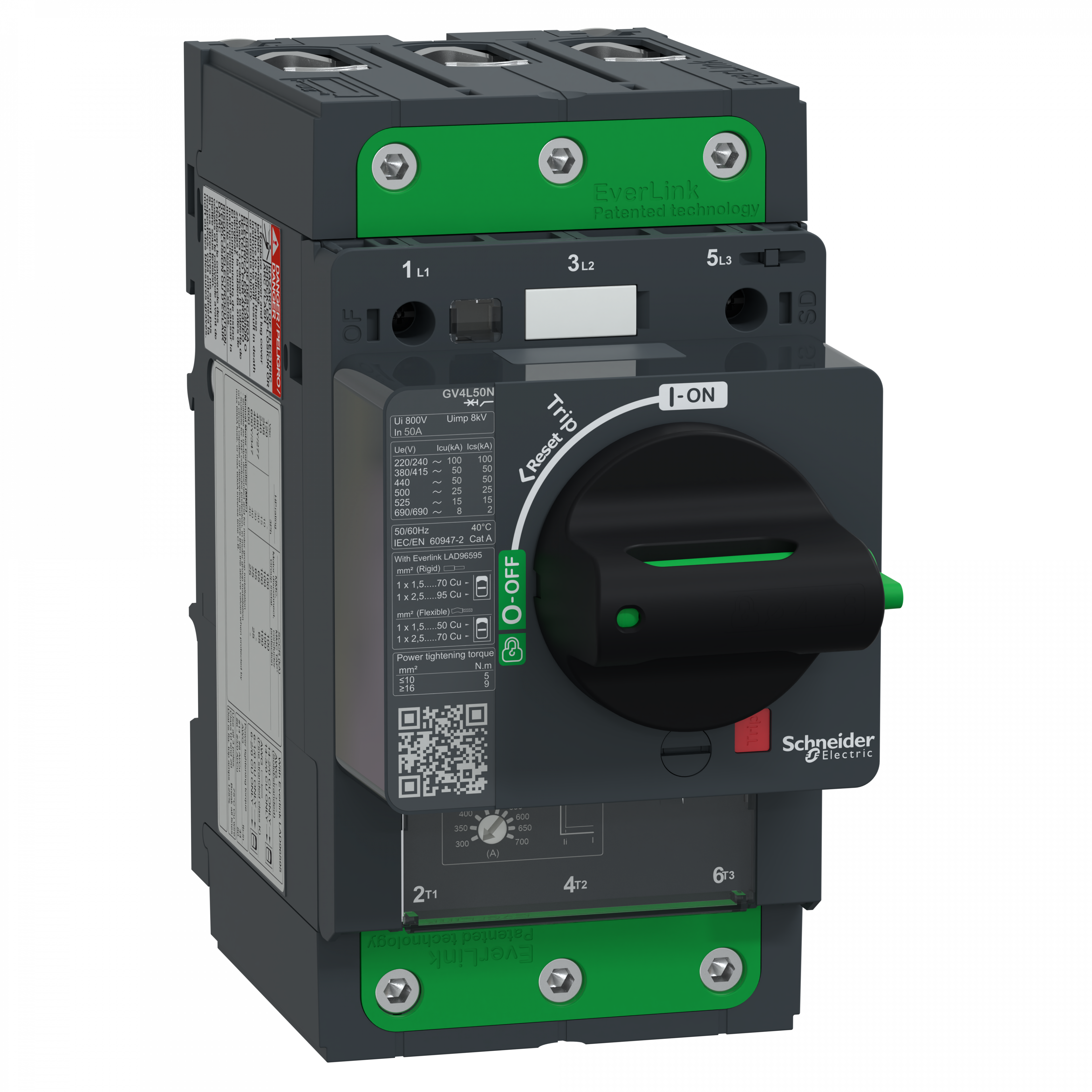 Disjoncteur 50A 50kA