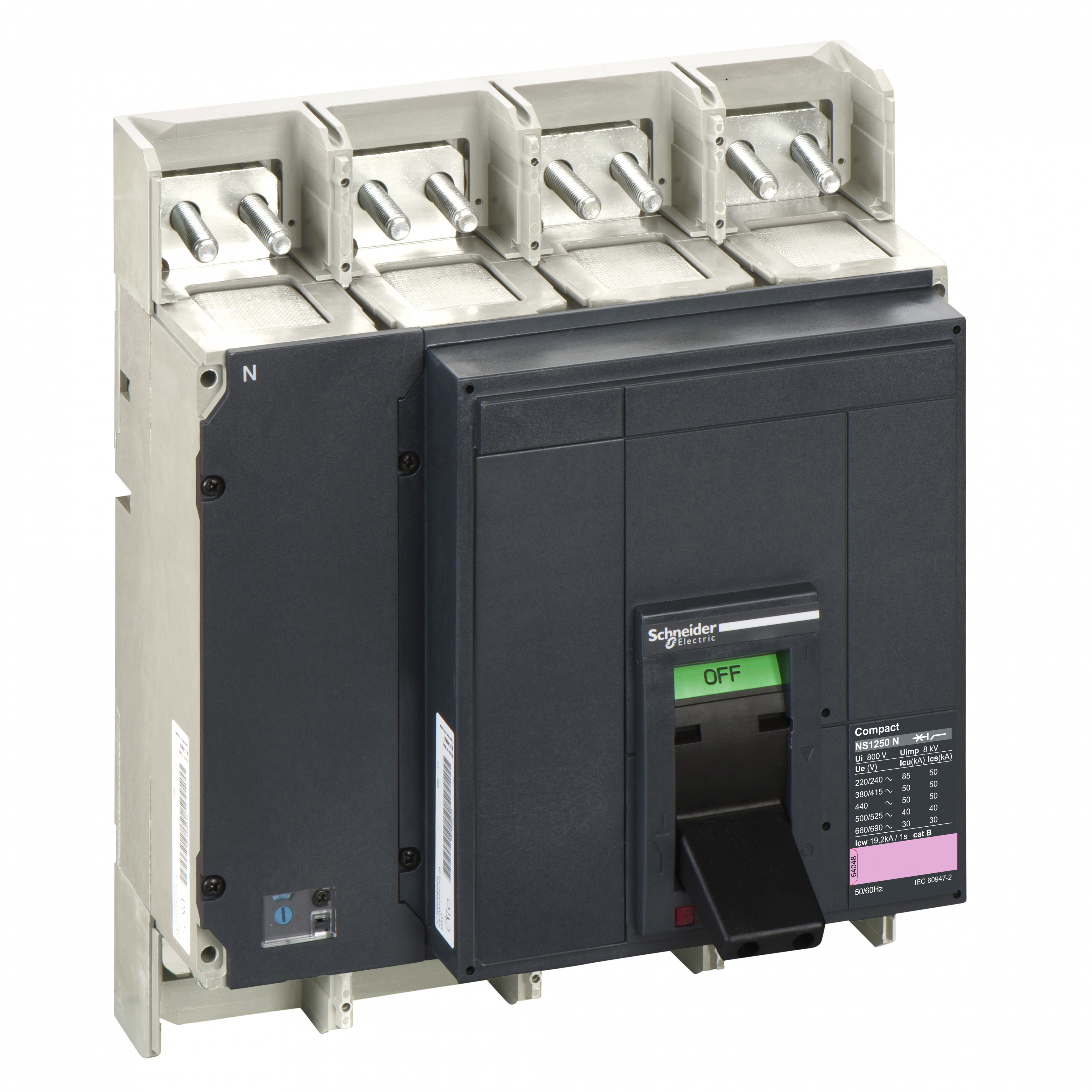NS1250H BLOC COUPURE 4P D E