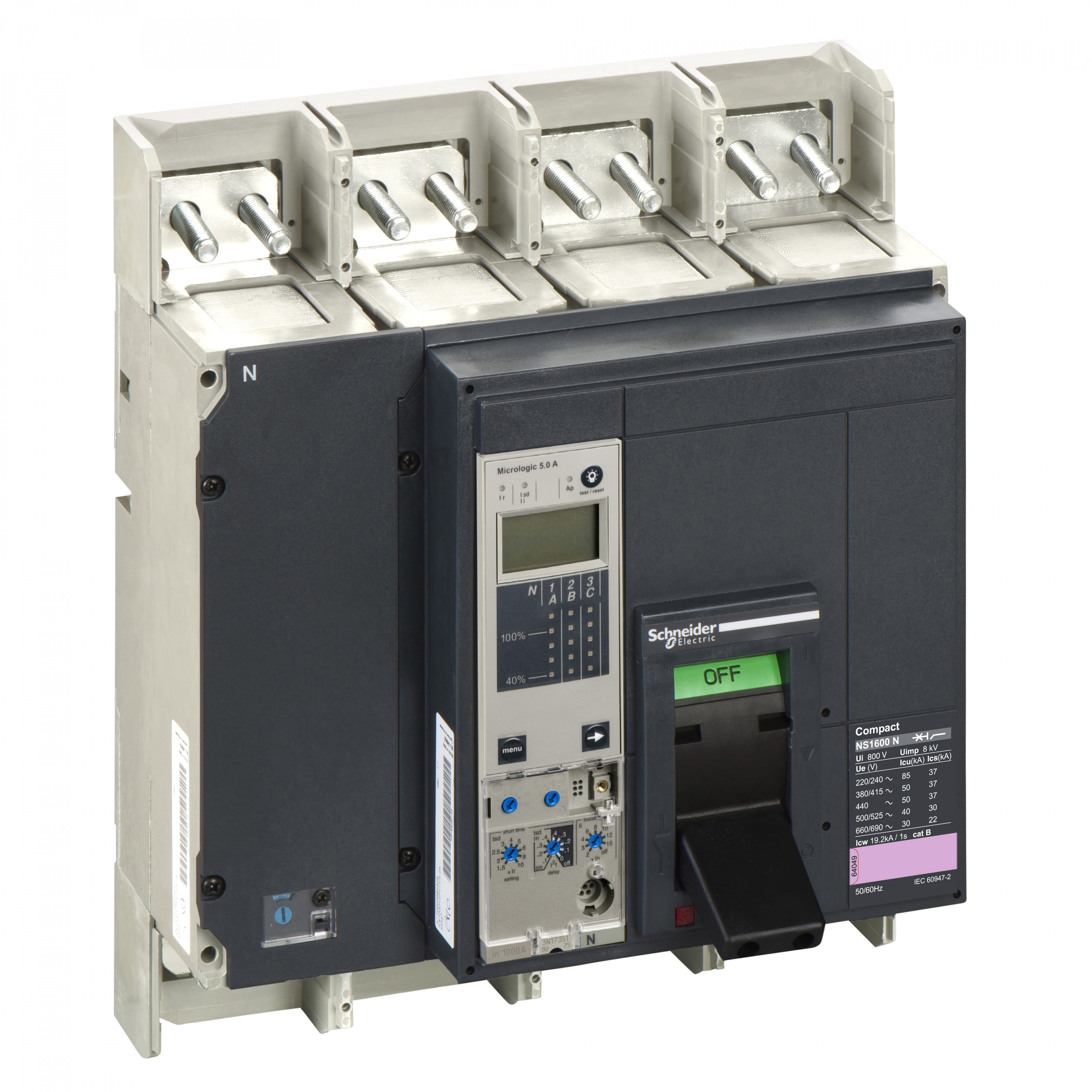 NS1600H BLOC COUPURE 4P D E