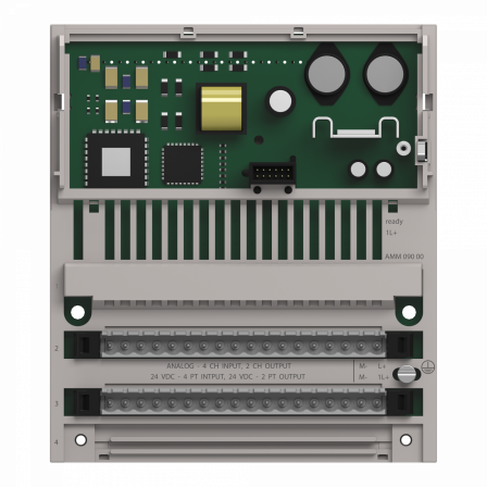 Modicon Momentum - E/S TOR/ANA distribuée - 8 E TOR/8 S TOR - 6 E ANA/4 S ANA