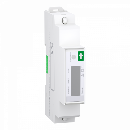 Acti9 iEM - compteur d'énergie mono - 230V - 45A - afficheur Modbus