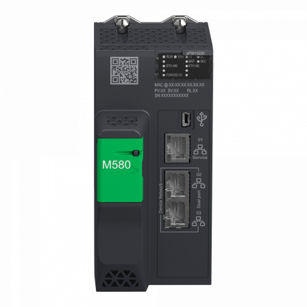 Modicon M580 - processeur - 1024 E/S TOR 256 E/S ANA - 3 Ethernet std - durci