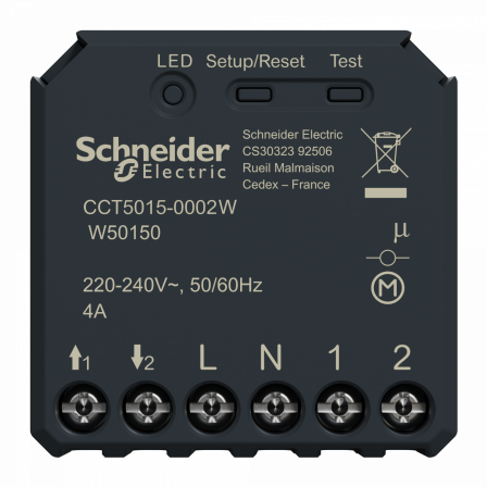 Wiser - micromodule encastré - zigbee - pour volet-roulant