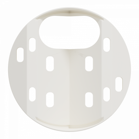 Wiser - accessoire pour installation angle detecteur mouvement exterieur blanc