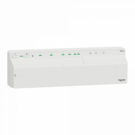 Wiser - actionneur de plancher chauffant hydraulique - 6 zones - 230V