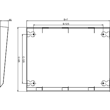 AUVENT SF SM 1200X400