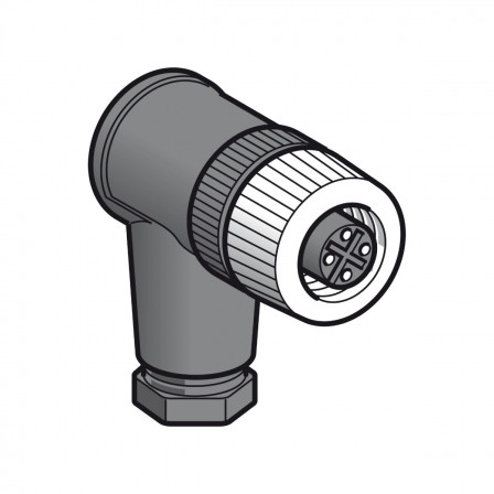 CONNEC.M12 META.FE.COU.4B