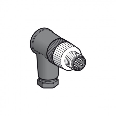 CONNEC.M12 META.MA.COU.5B