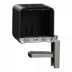 Unica System+ - fixation/finition embout pour nourrice M - à serrage - anthra