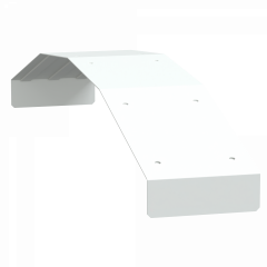 Canalis EV - Toit galbé inter-liaison - Blanc - RAL9003