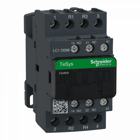 TeSys LC1D - contacteur - 4P (2F+2O) - AC-1 440V - 20A - bobine 240Vca