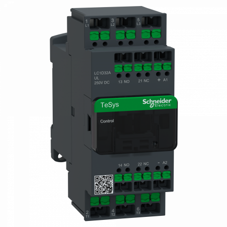Snap In - TeSys Deca Contacteur 32A 3P 250V L DC enfichable