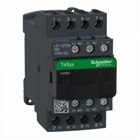 CONT 25A 4P AC1 125V CC
