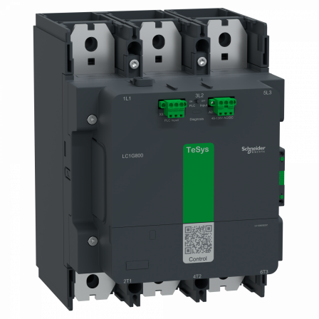 TeSys Giga, 3P(3NO), 800A, bobine AC/DC Adv 48V-130V, application SNCF, Advanced