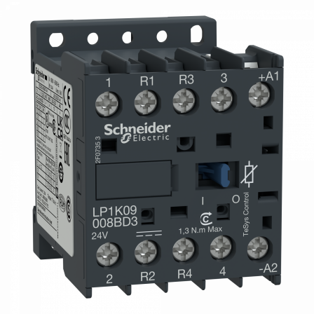 CONT 2P 2R VIS 24V DC