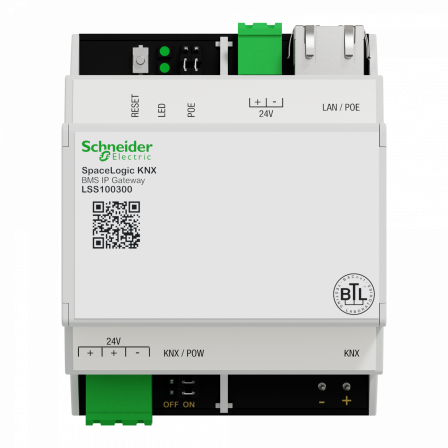 SpaceLogic KNX - Interface IP BMS