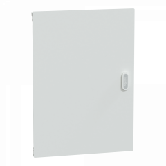 PrismaSeT S - Porte blanche pour coffret 4 rangées 24 modules