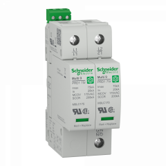 Acti9 Parafoudre - Multi 9 PRD1 75r - Parafoudre - 2P - Type 1 - 120/240V