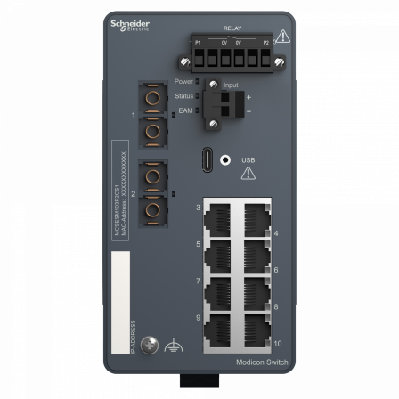 Extended Switch 8TX/2FX-SM