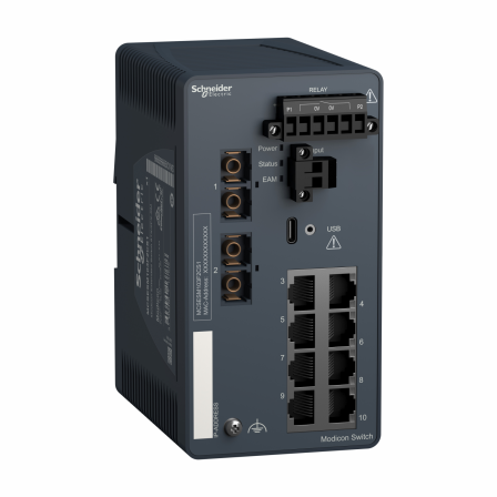 Extended Switch 8TX/2FX-SM