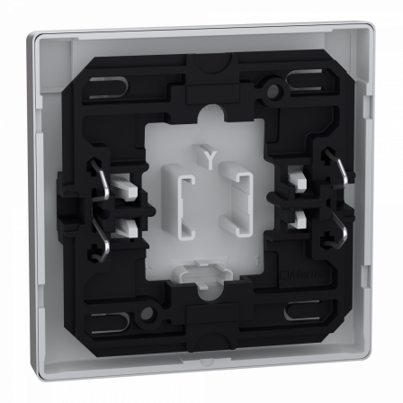 D-Life - enjoliveur pour commande simple sans marquage - métal nickel