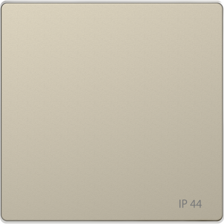 D-Life - enjoliveur pour commande simple IP44 avec joint - blanc sable