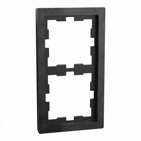 D-Life - cadre de finition - pierre - ardoise - 2 postes