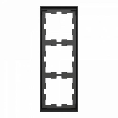 D-Life - cadre de finition - anthracite - 3 postes