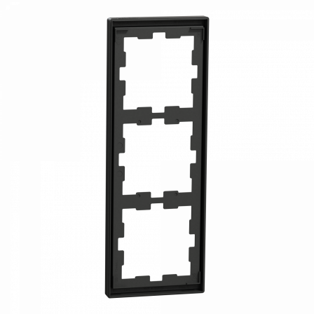 D-Life - cadre de finition - anthracite - 3 postes